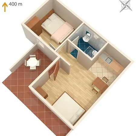 公寓 With Parking Space Okrug Gornji, Ciovo - 1107 特罗吉尔